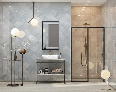 Плитка Kerama Marazzi 5306 Адриатика серый глянцевый 20x20x0,69