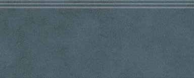 Kerama Marazzi FMF019R Плинтус Чементо синий тёмный матовый обрезной 30x12