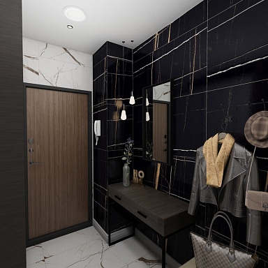 Керамогранит Absolut Gres AB 1058HG Lambert Black High gloss 1200x600