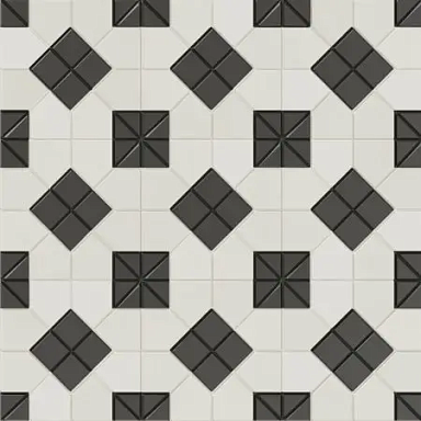 Керамогранит Wow 130012 Tesserae Suit B&W 28x28