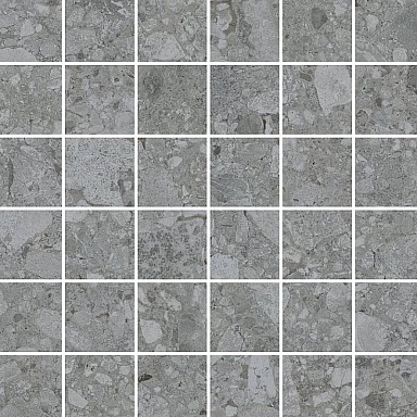 Vitra K9475138R001VTE0 Ceppostone Мозаика Темно-серый Матовый R10B 7Рек 5x5 30х30
