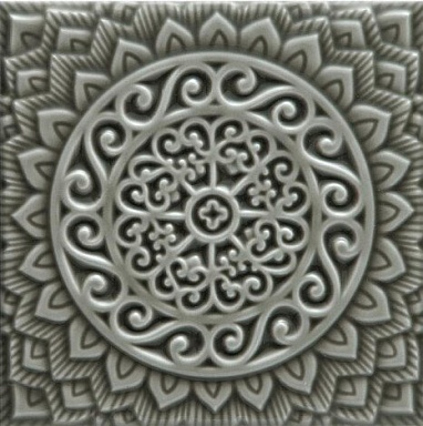 Декор Adex ADST4101 RELIEVE MANDALA UNIVERSE EUCALYPTUS 14,8x14