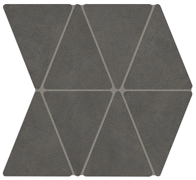Мозаика Atlas Concorde Italy A7CR Boost Natural Coal Mosaico Rhombus 36,7x33,8
