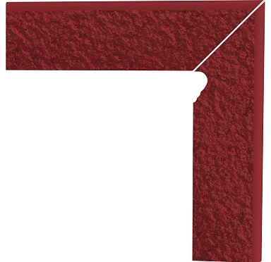 Плинтус Paradyz Natural Rosa Duro Цоколь правый (B+A) 30х8,1