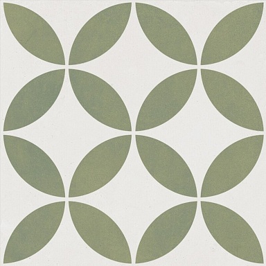 Керамогранит Harmony 37798 Mayari Green Petals Lt/22,3 22,3x22,3