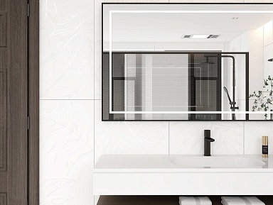 Керамогранит Global Tile GT606016603MDR1 Lavina Белый 60x60