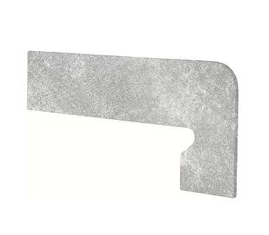 Плинтус Exagres ZANQUIN FIORENTINO PETRA GRIS DCHA. правый 395x175x7,5