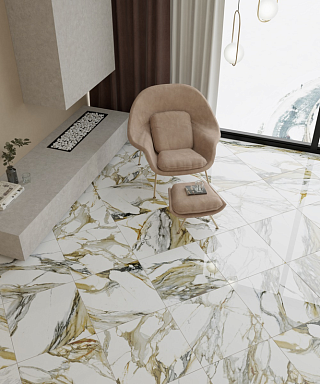 Декор PrimaVera DG13-01 Duchess Gold Decor 01 glossy 30x90
