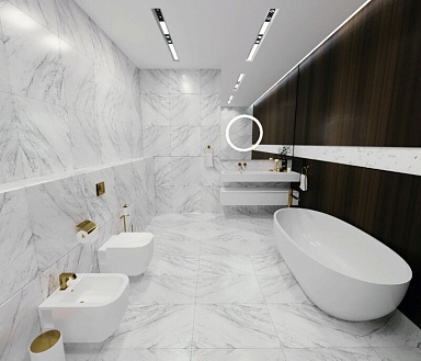 Керамогранит Absolut Gres AB 1073M Statuario Classic matt 600x600