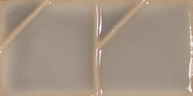 Декор Wow 134632 Yoko Origami Pewter Gloss 6,2x12,5