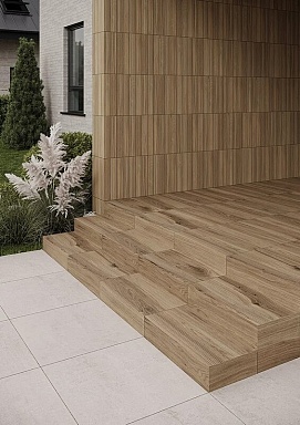 Клинкерная плитка Paradyz Carrizo Grey Elewacja Struktura Mat B1a 39,7x6,5