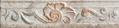 Бордюр Gardenia Orchidea 76130 FASCIA RILIEVO CREMA 10x40