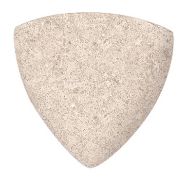 Декоративная вставка Kerastep Планка радиальная внешний угол Stone 541 Sand R9 77х77х10
