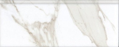 Плинтус Kerama Marazzi FMF007R Алентежу белый матовый 30х12