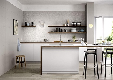 Декор Marazzi Italy MNGC Color Code Bianco Struttura Move 3D satinato 30x60