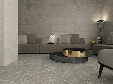 Керамогранит Gracia Ceramica Terrazzo matt grey PG 01 60х60
