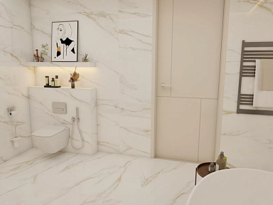 Керамогранит Duna Oriental White 120x60