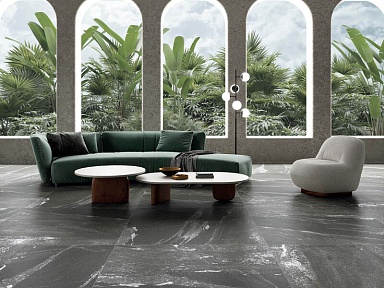 Керамогранит Tau Ceramica Etnastone Black 60x120