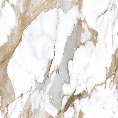 Керамогранит Ceradim Calacatta Fairy Gold Бежевый Полированный 60х60