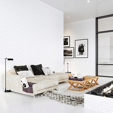 Декор Novacera LE 93900A-DEC15S Blanco Satinado Decor Flor Primavera Rectificado 30x90