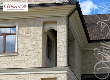 Искусственный камень White Hills 413-45 Шинон угол 8.5х16x15 (9.5х18x15)