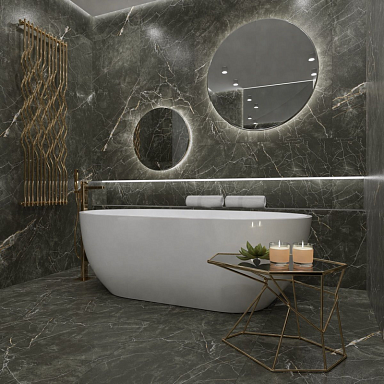 Керамогранит PrimaVera GG204 Wilton Black Grit Granula 60х120