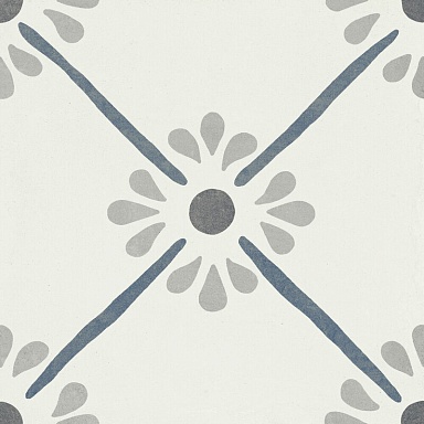 Керамогранит Harmony 37787 Provenza Blue Flower/22,3 22,3x22,3