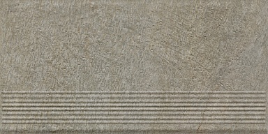 Ступень Paradyz Eremite Taupe Stopnica Prosta Struktura Mat B1a 30x60