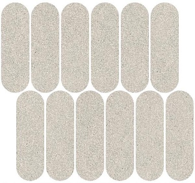 Декор Kerama Marazzi ID143 Джиминьяно наборный серый светлый матовый 30x32