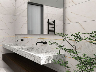 PrimaVera TP3661H Декор Лигея ректификат 30x60