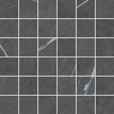 Декор Italon 610110000917 Metropolis Imperial Black Mosaico Nat 30x30