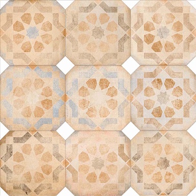 Керамогранит VIVES Laverton Octogono Turgis Multicolor Mix 20x20