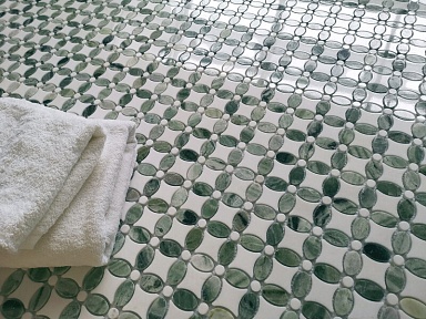 Мозаика Caramelle Mosaic Nuvola rosato Pol 23x73x7 29.8x29.8