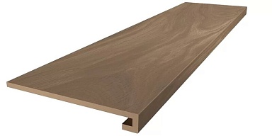 Ступень Kerama Marazzi SG518520R/GCF Монтиони коричневый матовый обрезной 33x119,5