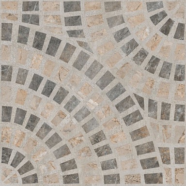Vitra K949793LPR01VTE0 Marble-Beton Декор Круговой Темный 60x60