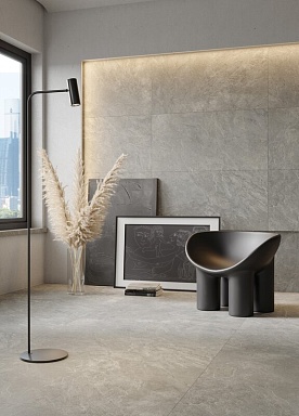 Керамогранит Kerranova K-2211/SR Krater Grey 600x600