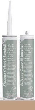 Смеси и затирки Kerakoll Silicone Color Fugabella Color герметик 32 310мл