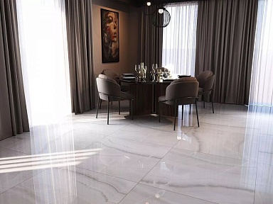 Керамогранит Cube Ceramica Fort Grey полированный 100x100