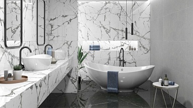 Мозаика Pamesa MALLA HEX CR LUX ICEBERG WHITE 32,5x22,5
