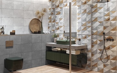 Плитка Global Tile 9VI0011M Vision коричневый 40x27