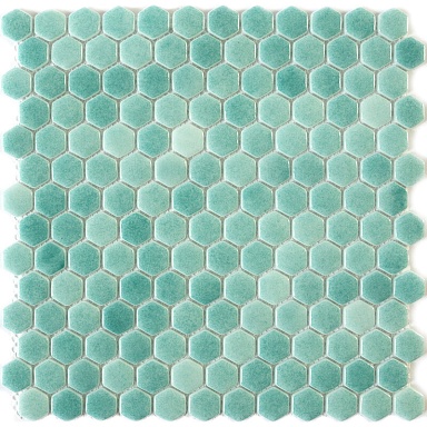 Мозаика Natural STP-GN008-HEX стекло (25) 300х300