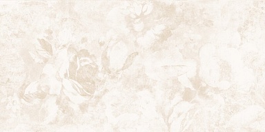 Плитка Cersanit C-FRL302D Fresco рельеф цветы светло-бежевый 29,7x60