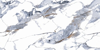 Керамогранит Zibo Fusure G126016G Gold Ink White 60x120