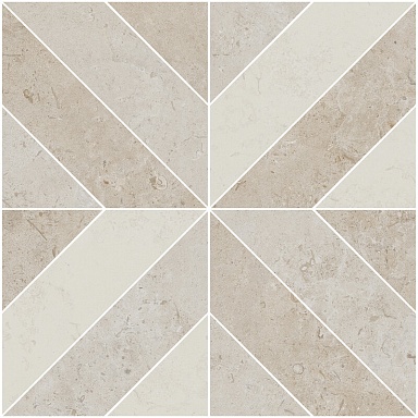 Kerama Marazzi ID125T Декор Про Лаймстоун бежевый матовый 60х60