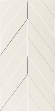 Плитка Marca Corona D730 4D Chevron White Matt 40х80