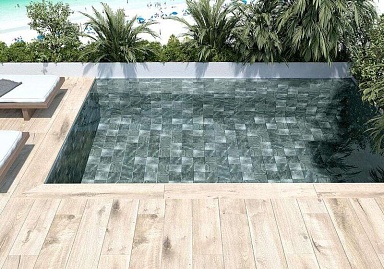 Керамогранит Pamesa Origin Slate Way Green matt 15x15