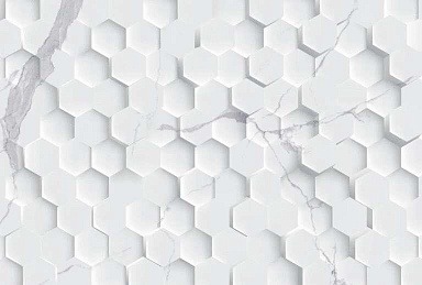 Плитка Eurotile 9 SR 0205 Statuario Pixel 27x40
