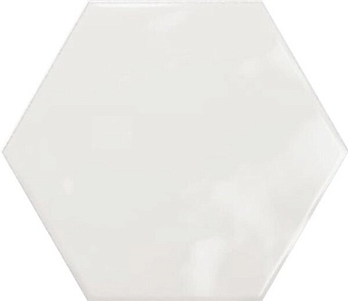 Плитка Ribesalbes PT03134 Hex White Glossy 15x17,3