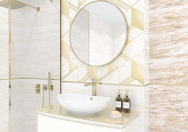 AltaCera BW0SWD09 Sword Gold Бордюр 500*13
