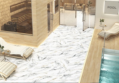 Керамогранит Alma Ceramica GFA114ARS04R Arabesco Sugar 570x1140x7.5